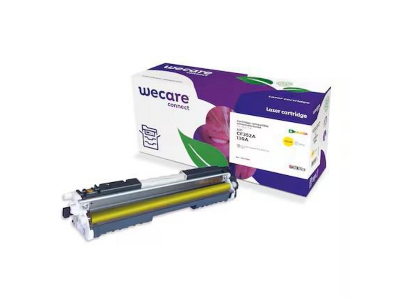 Lasertonerkassett Wecare kompatibel Hp 130A, Cf352A gul, 1.000 sidor
