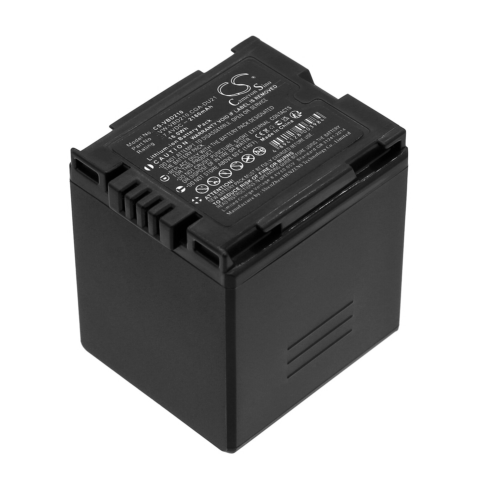 Batteri till Kamera för HITACHI DZ-BD70, DZ-BD7H, DZ-BX37E m.fl., bild 3
