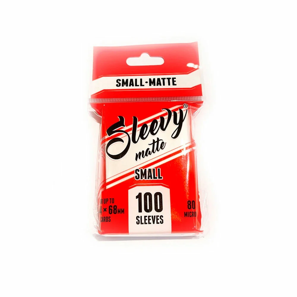 Sleevy Small matte (100 sleeves for 44x68 mm cards)