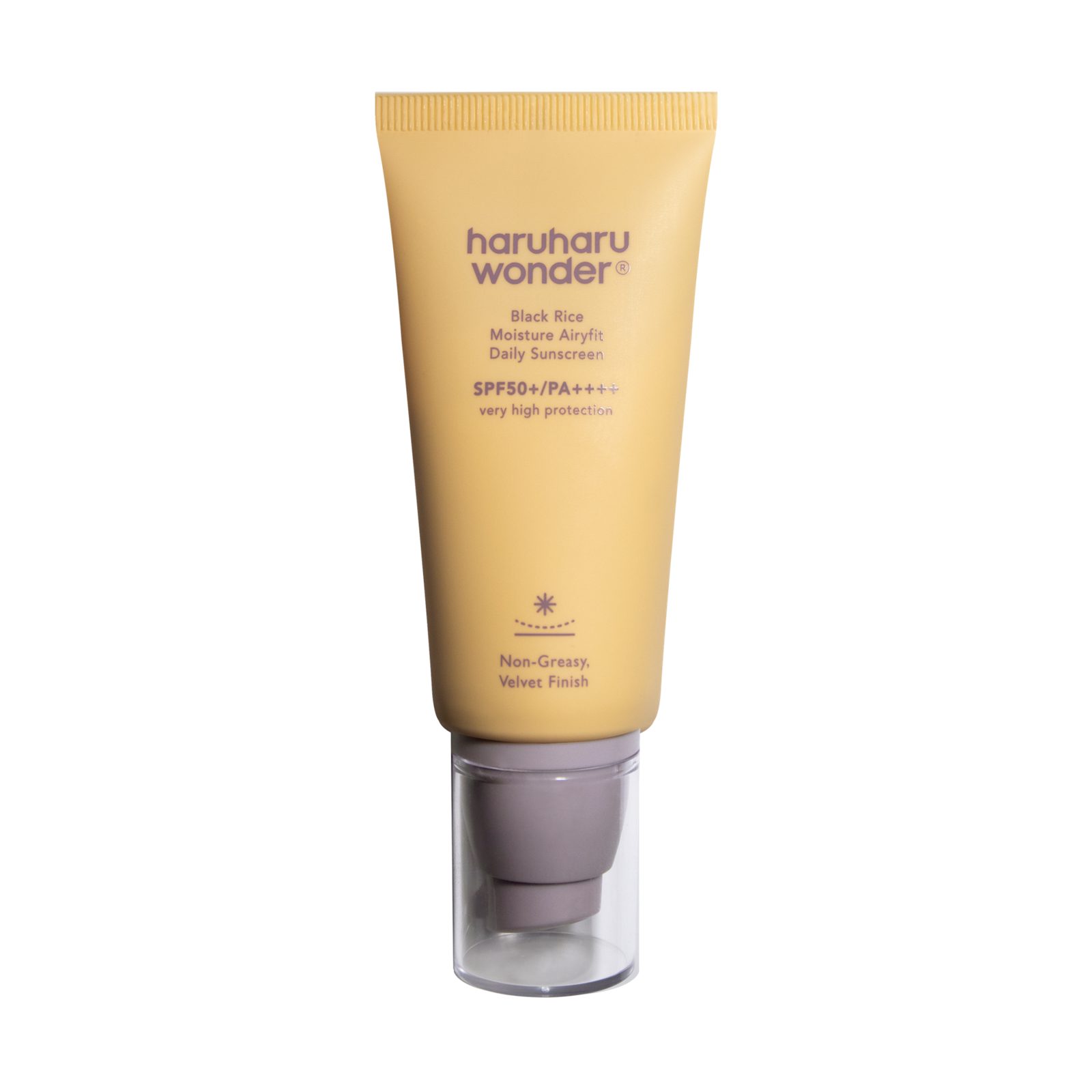 haruharu wonder BLACK Rice Moisture Airyfit Daily Sunscreen SPF 50/PA + + + + 50 ml