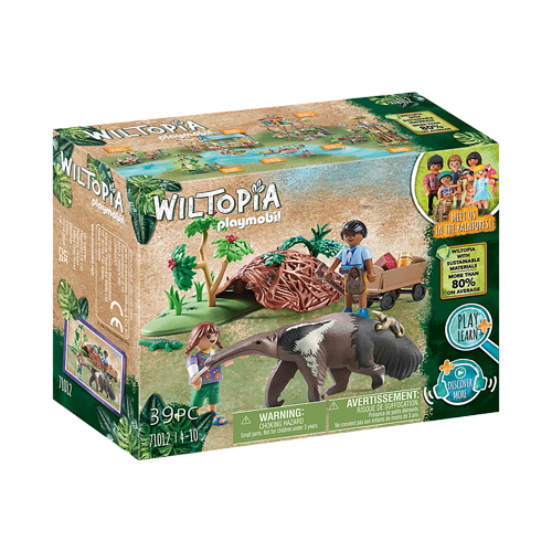PLAYMOBIL - Wiltopia – Myrsloksvård (71012)
