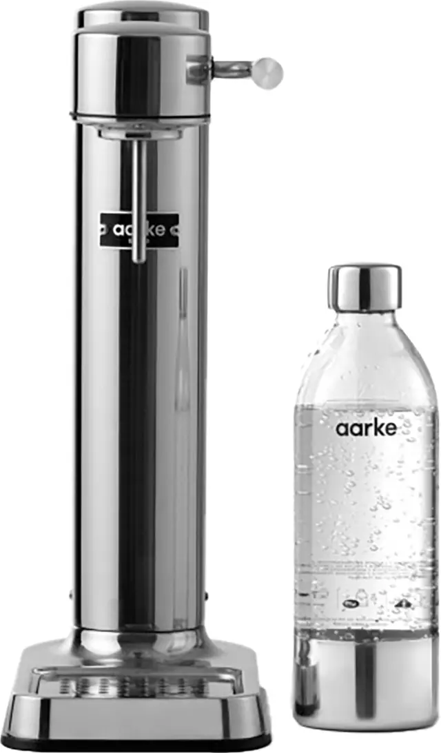 Aarke Carbonator III kolsyremaskin, polerat stål