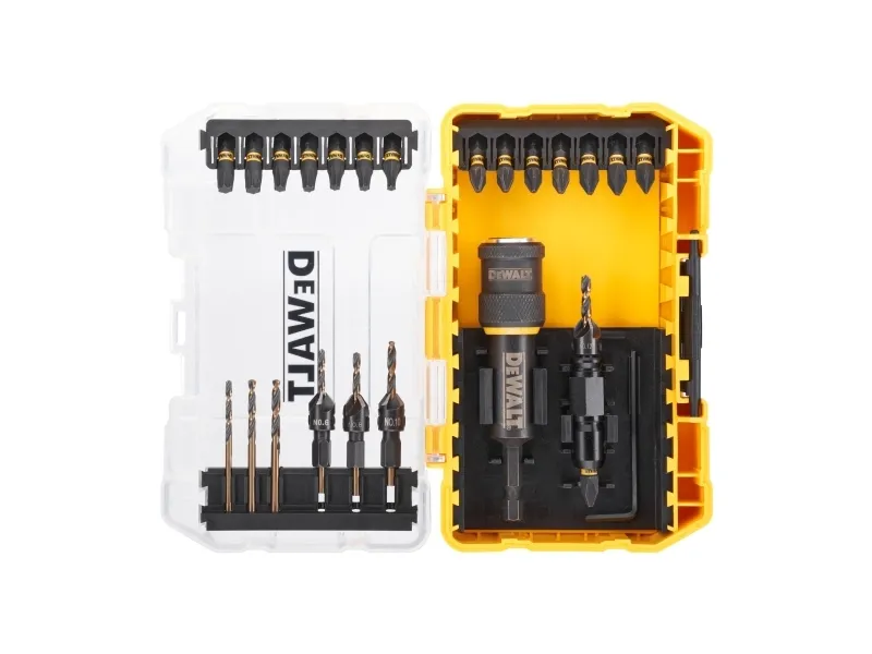 DeWALT DT70779T-QZ bitssats: Phillips, Pozidriv, Torx
