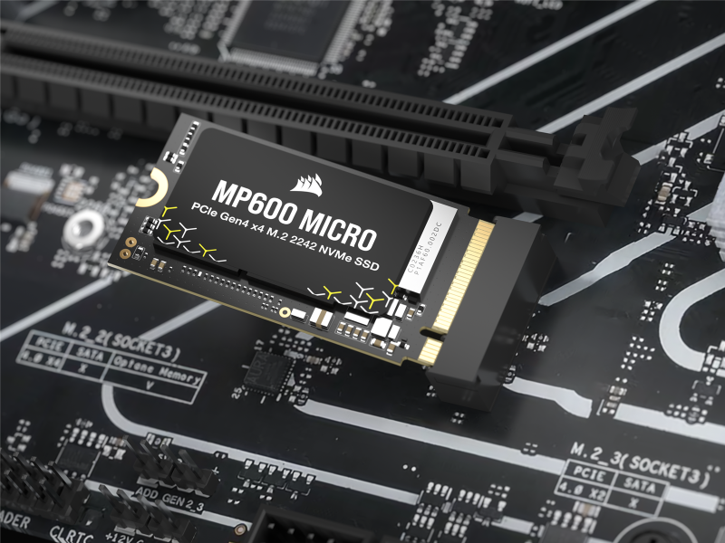 MP600 MICRO 1TB PCIe 4.0 (Gen4) x4 NVMe M.2 2242 SSD