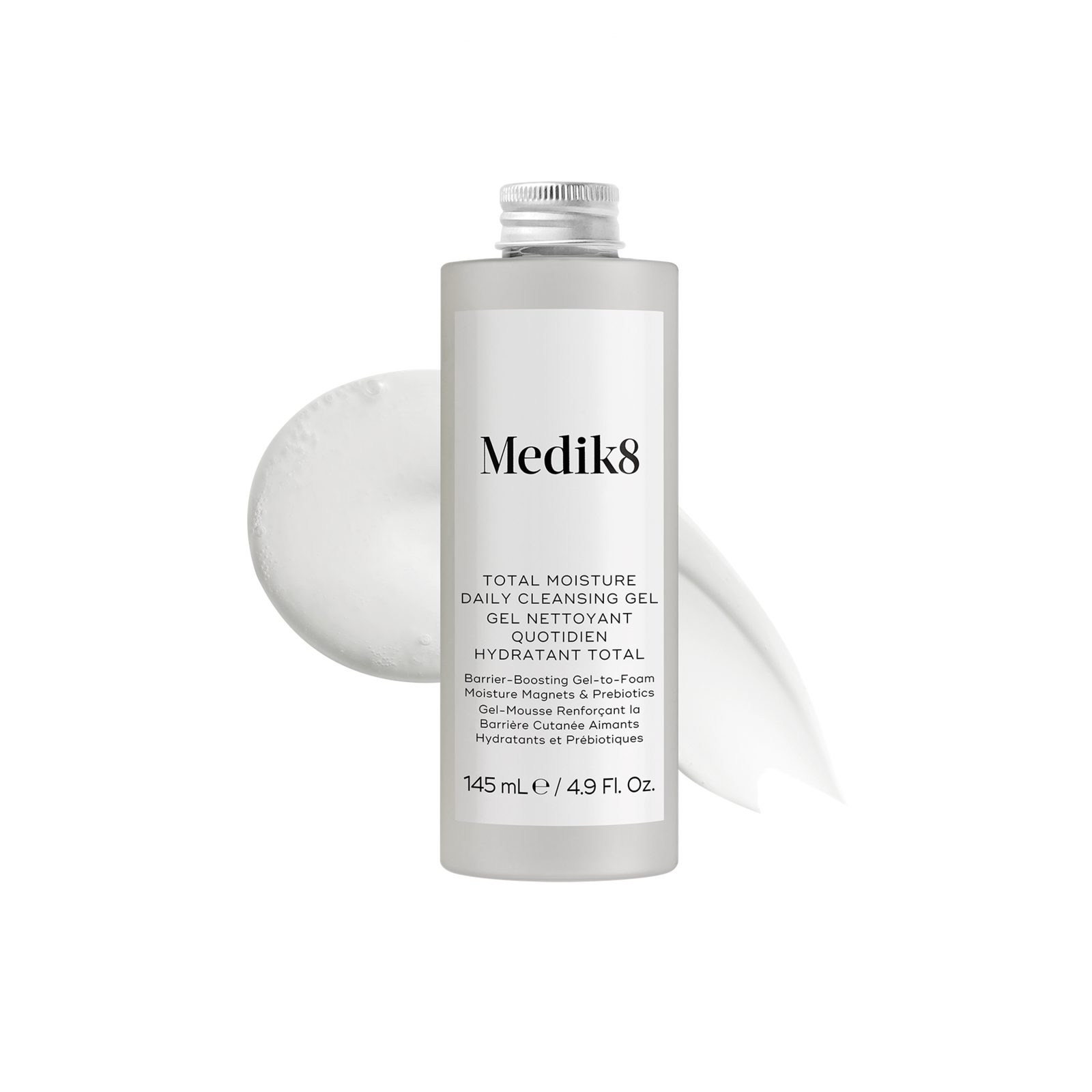 Medik8 Total Moisture Daily Cleansing Gel 145 ml Refill, bild 2