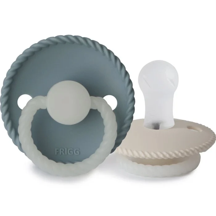 FRIGG Rope Night Silikon 2-pack (Stone Blue/Cream)