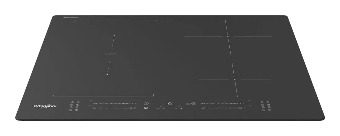 Whirlpool WF S7560NE BM induktionshäll 60 cm 4 zoner, svart
