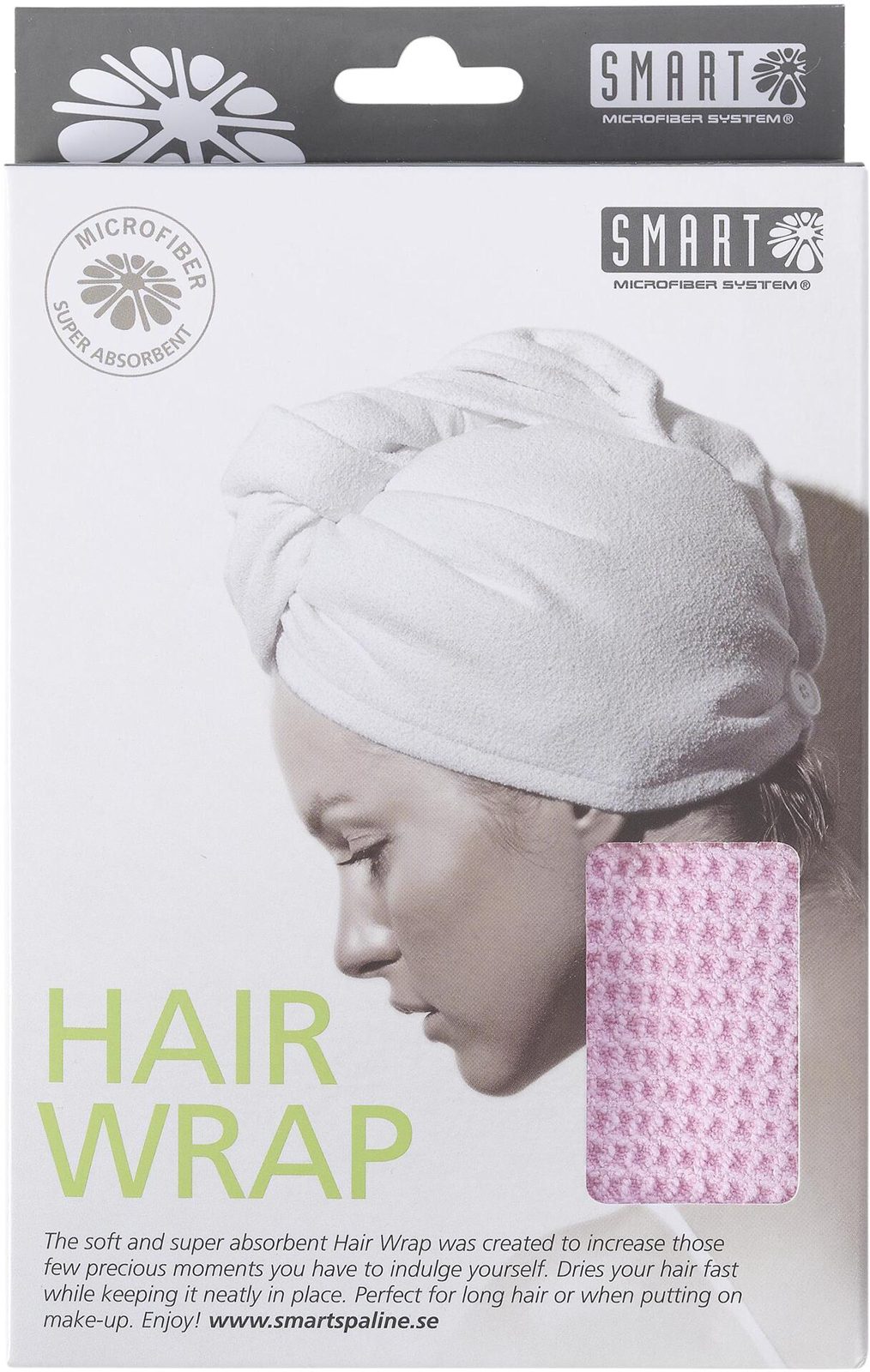 Smart Hairwrap rosa