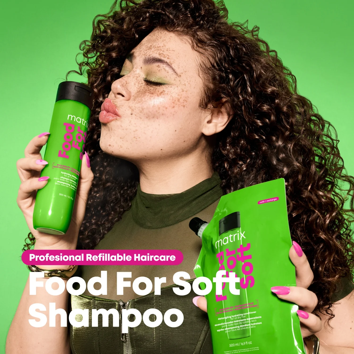 Matrix Food For Soft Refill Shampoo 500 ml, bild 3