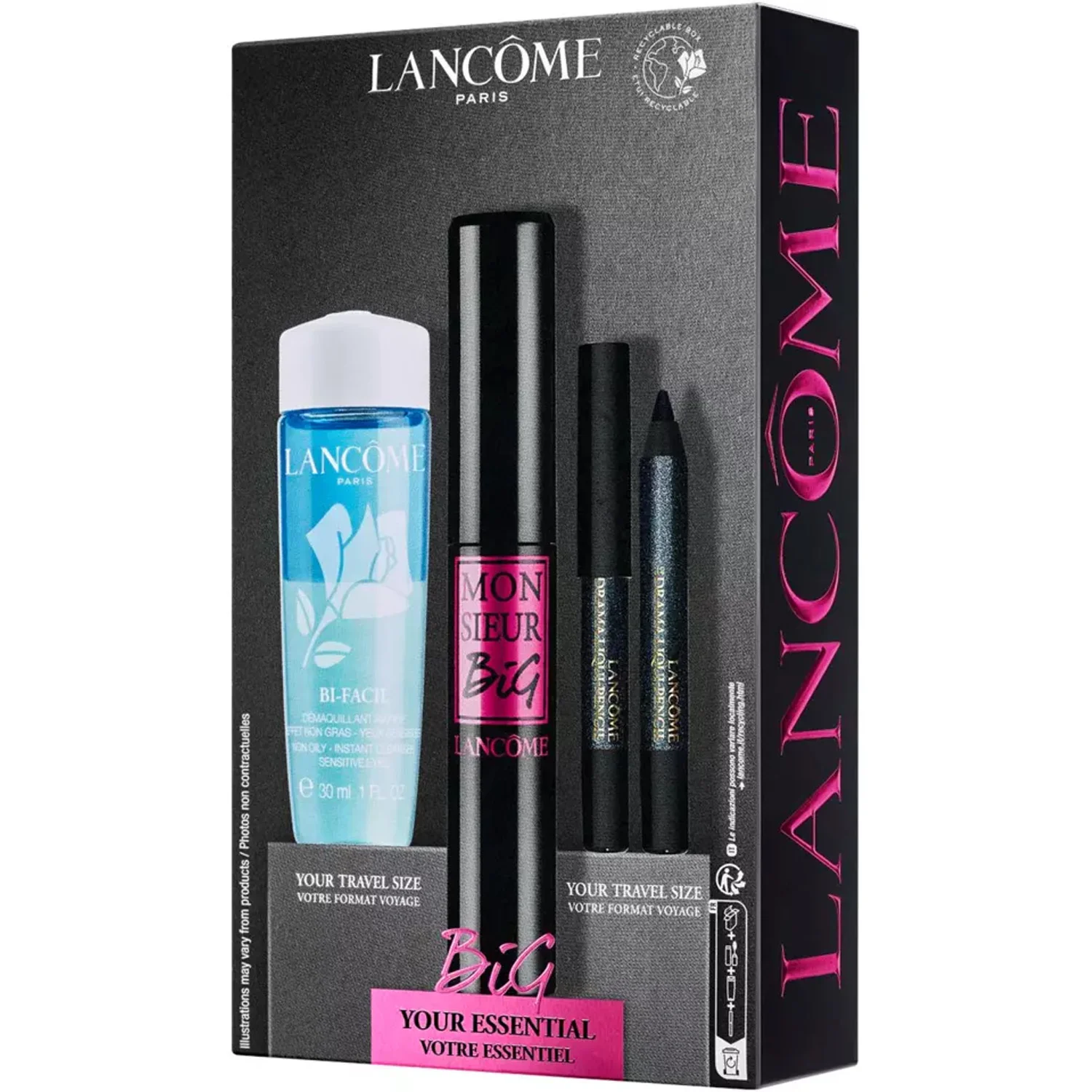 Lancôme Monsieur Big Mascara Set & Drama Liqui-Pencil & Bi-Facial 1 pcs, bild 3