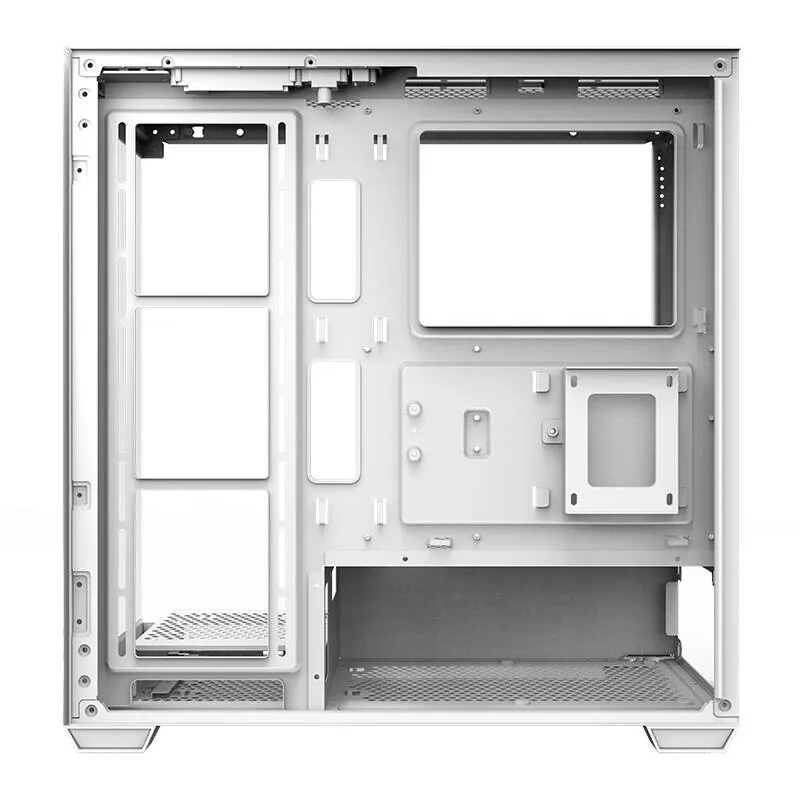 Darkflash Computer case DS900 (white) - Chassi - Miditower - Vit, bild 2
