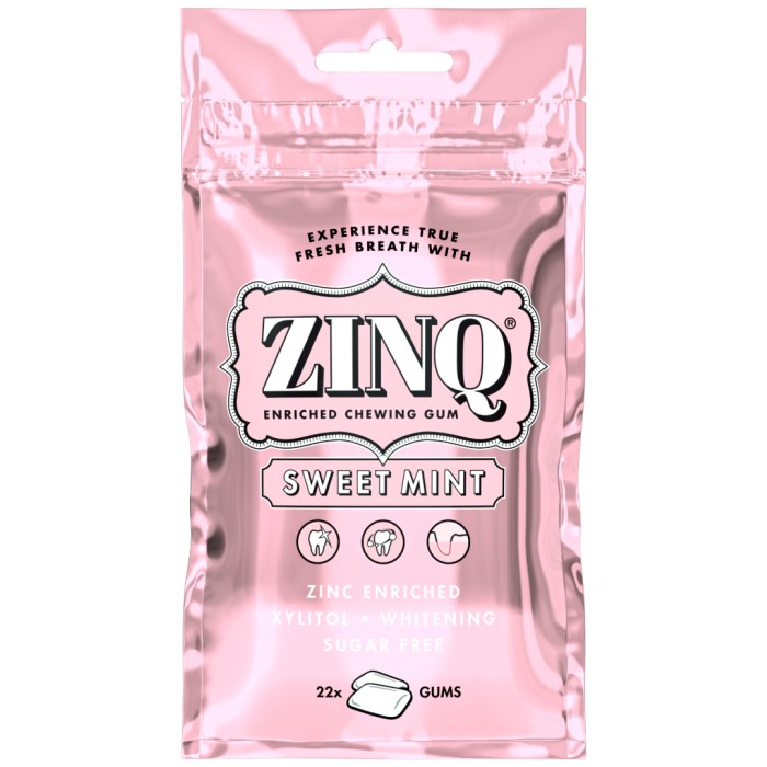 ZINQ Sweetmint Tuggummi, 22 st
