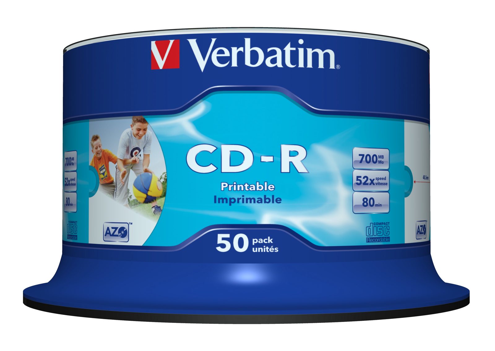 Verbatim CD-R Inkjet 50-pack, bild 4