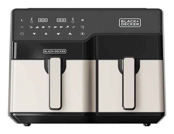 Black & Decker BLACK+DECKER Air Fryer Dual Basket 2500W