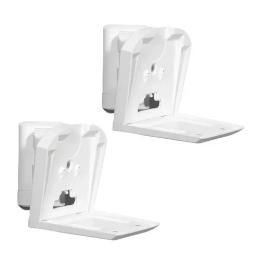 Sanus WSWME32 - Monteringssats (2 högtalarfästen, 2 väggmonteringar, 2 väggplattor, 4 drywall/concrete anchors) - justerbar - för högtalare - väggmonterbar (paket om 2) - för Sonos Era 300