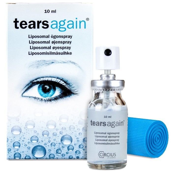 Tearsagain Ögonspray mot torra ögon, 10 ml