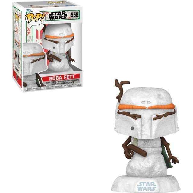 FUNKO Pop Vinyl SW Holiday Boba Fett-actionfigur SNWMN