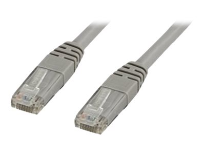 X-Shield - Patch-kabel - RJ-45 (hane) till RJ-45 (hane) - 5 m - UTP - CAT 6 - halogenfri, formpressad - grå