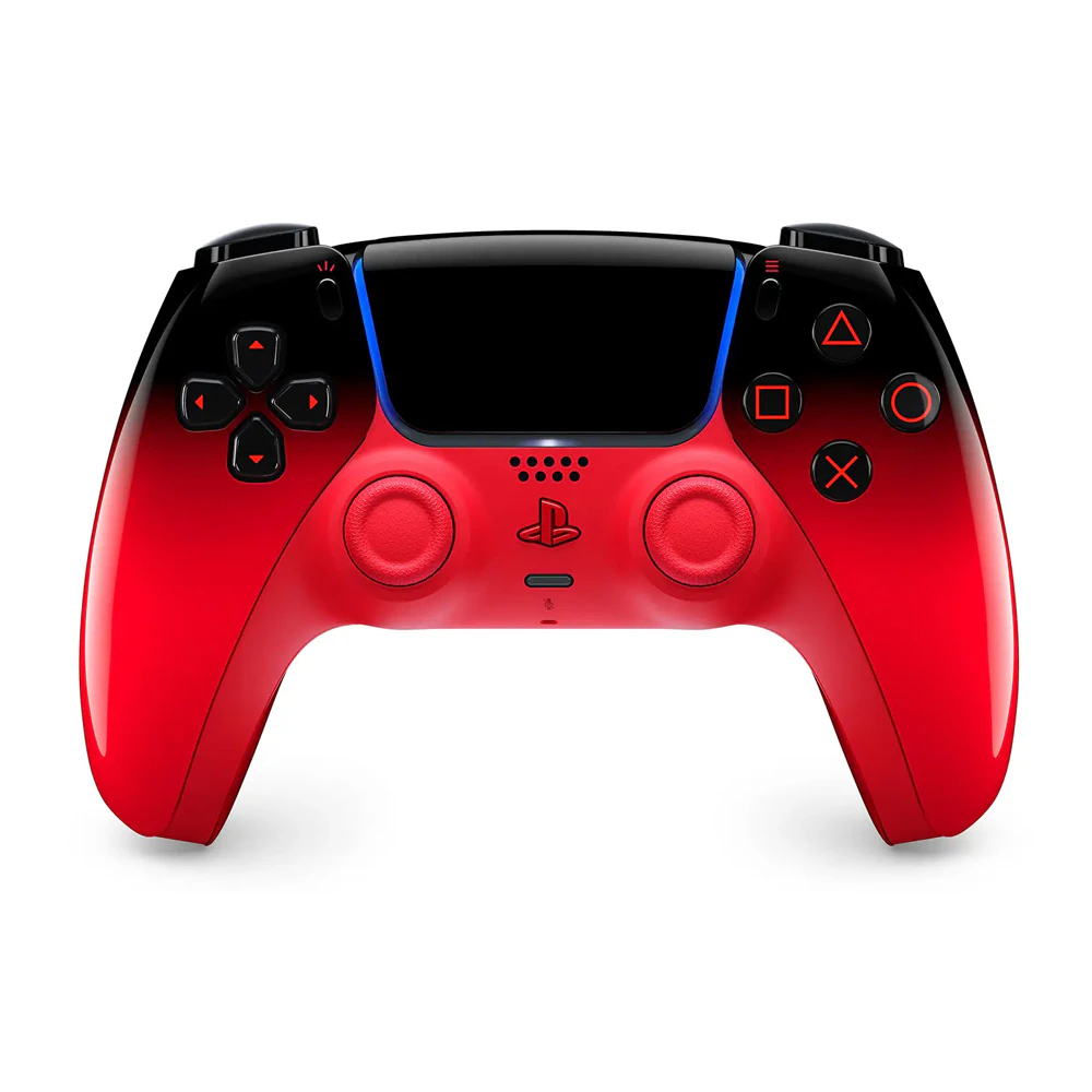 PlayStation 5 trådlösa Dualsense handkontroll, Techno Red