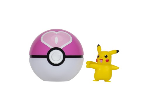 Pokémon - Clip N Go Female Pikachu w. Love Ball (PKW3638), bild 2