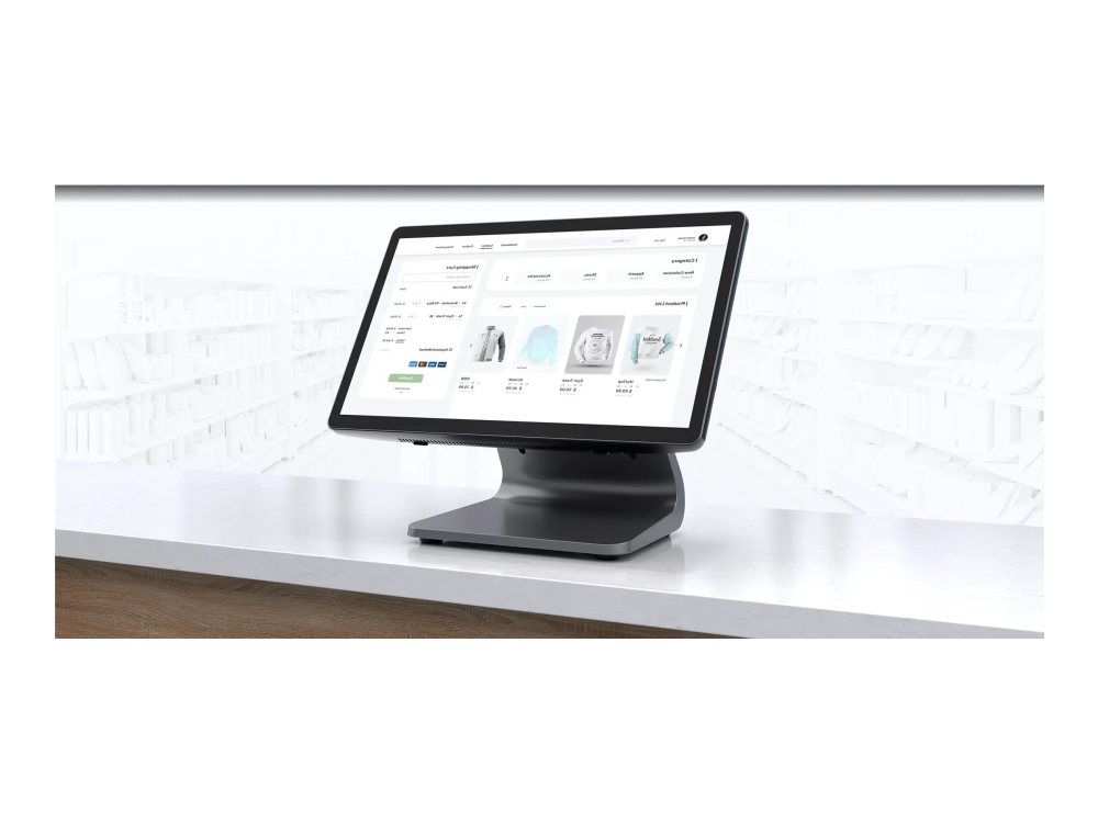 Elo E-Series 3 - Allt-i-ett N-series N97 / upp till 3.6 GHz - RAM 8 GB - SSD 128 GB - NVMe - UHD Graphics - Gigabit Ethernet, IEEE 802.11ax (Wi-Fi 6), Bluetooth 5.3 - 11 IoT Enterprise 2024 LTSC - skärm: LED 15.6 1920 x 1080 (Full HD) @ 60 Hz pekskärm - svart