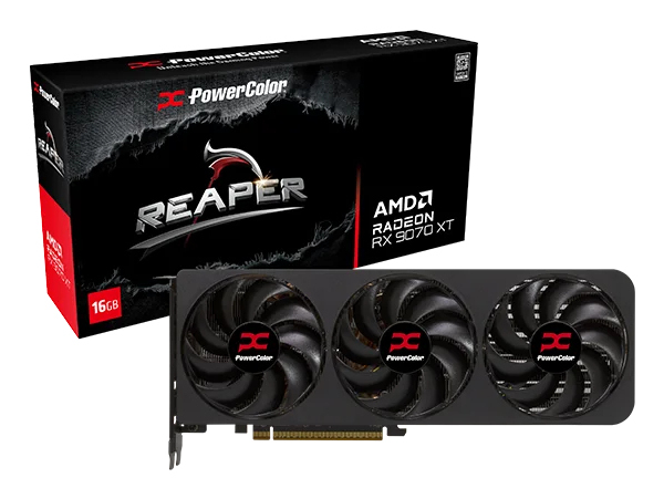 Powercolor REAPER AMD Radeon RX 9070 XT 16GB grafikkort, bild 5