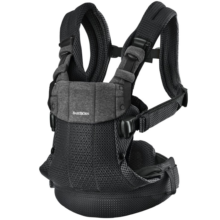 Babybjörn bärsele Harmony, svart 3D mesh