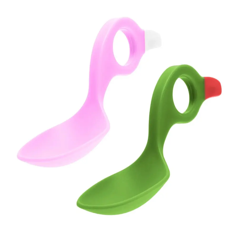 Rätt Start I Can Spoon, rosa/grön pastell, bild 2