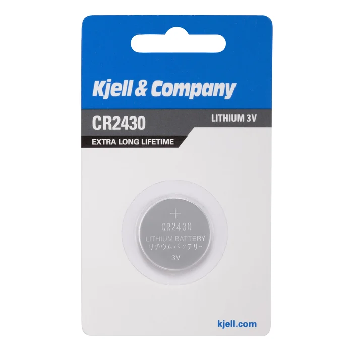 Kjell & Company Litiumbatteri CR2430 1-pack
