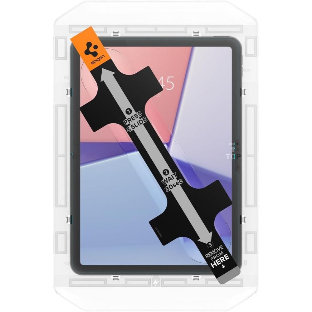Spigen GLAS.tR EZ Fit - Skärmskydd för surfplatta - glas - för Apple 11-inch iPad Air (M2, M3), bild 3