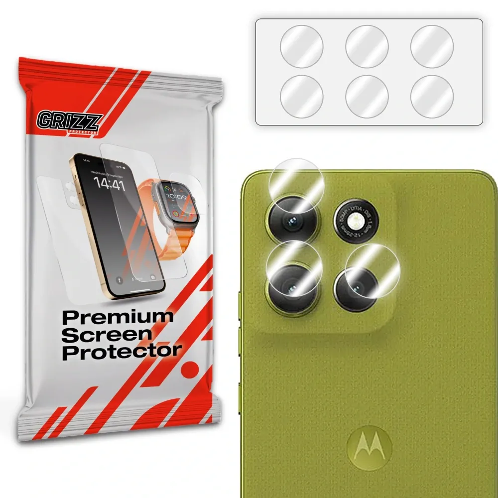 GrizzGlass hybridglas för kamera GrizzGlass HybridGlass till Motorola Moto G86