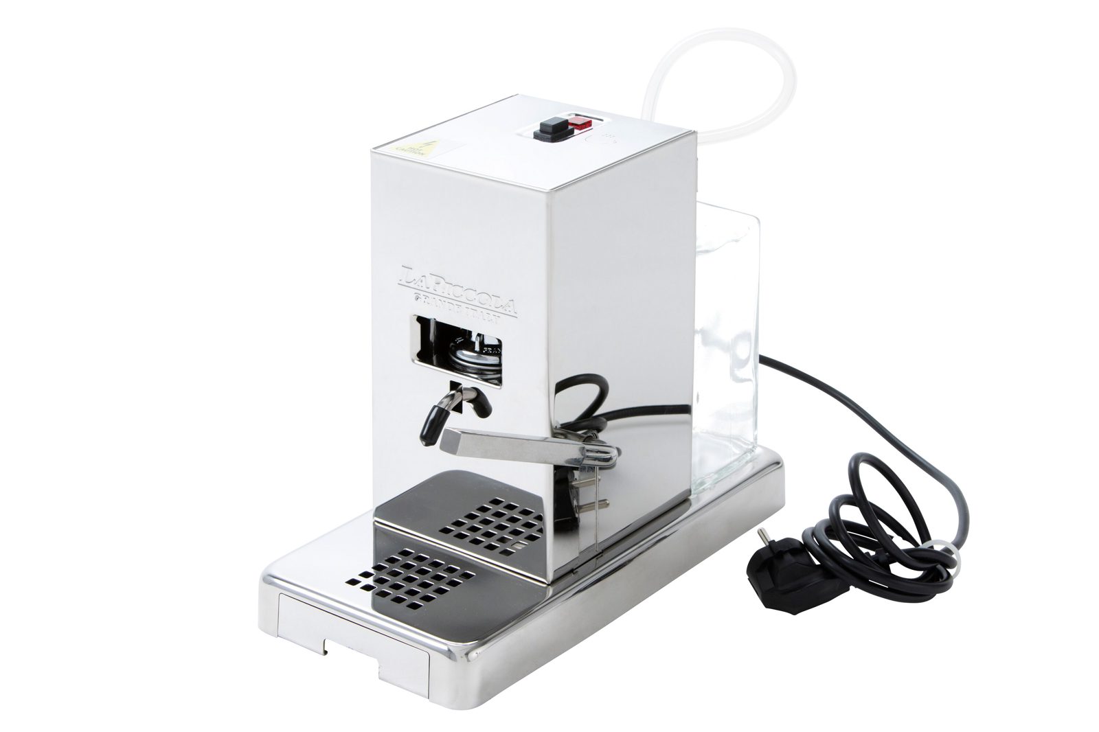 La Piccola espressomaskin för ESE-pods Lucidatura i högglanspolerat rostfritt stål, bild 2