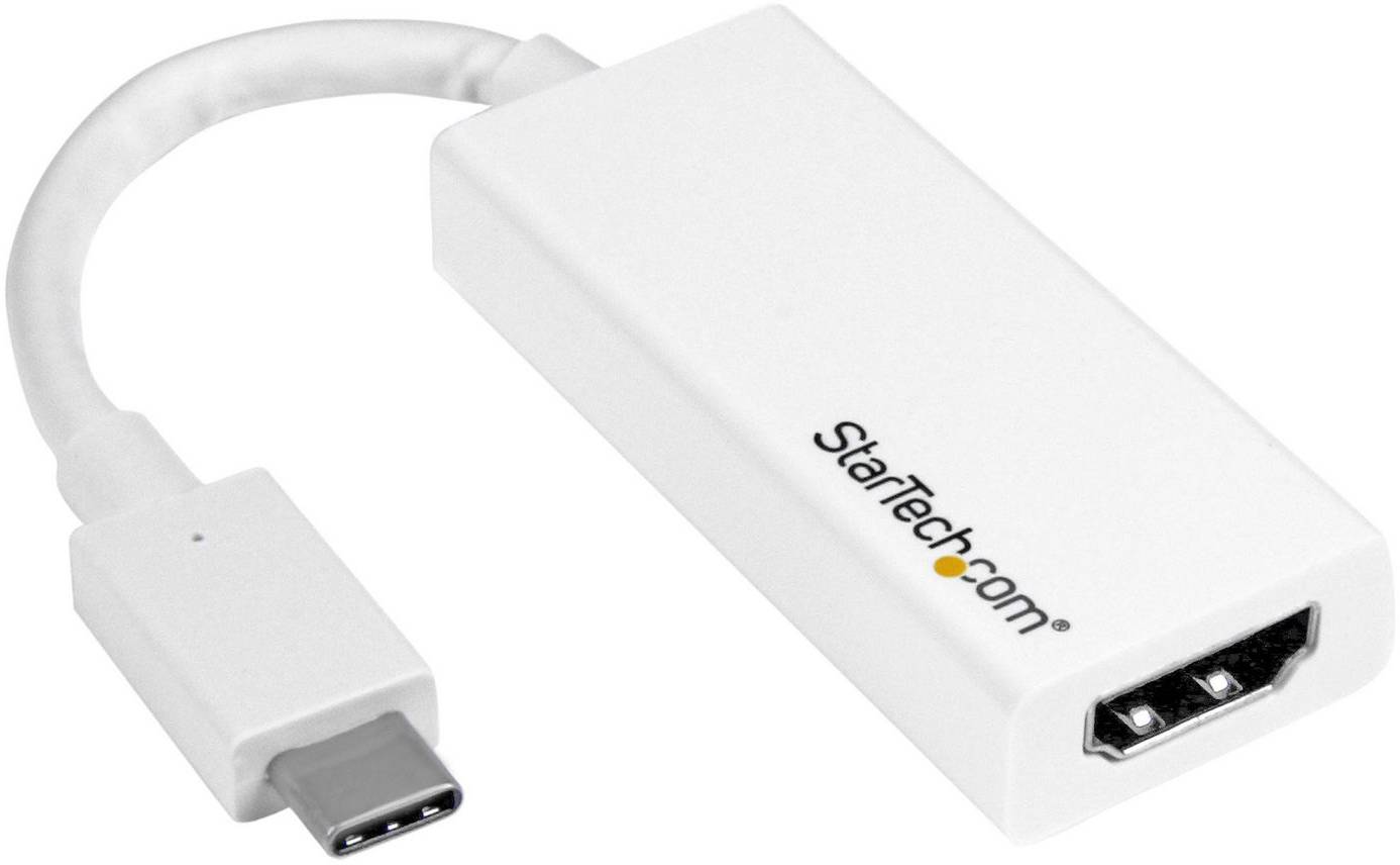 StarTech.com USB-C till HDMI-adapter med 4K 30 Hz, vit, bild 2