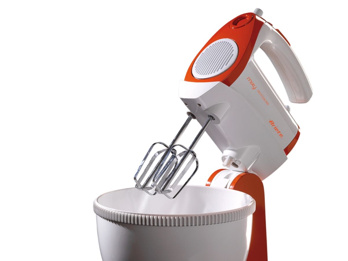 Ariete 1565/11, Stativmixer, Orange, Vit, Mixning, 2,4 l, Handtag, Plast