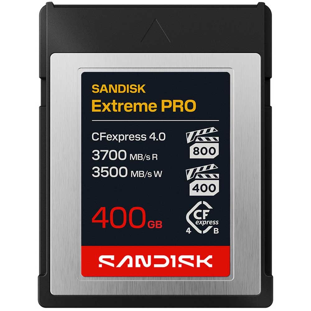 SanDisk Extreme Pro CFexpress 4.0 Type B 400GB 3700MB/s -minneskort
