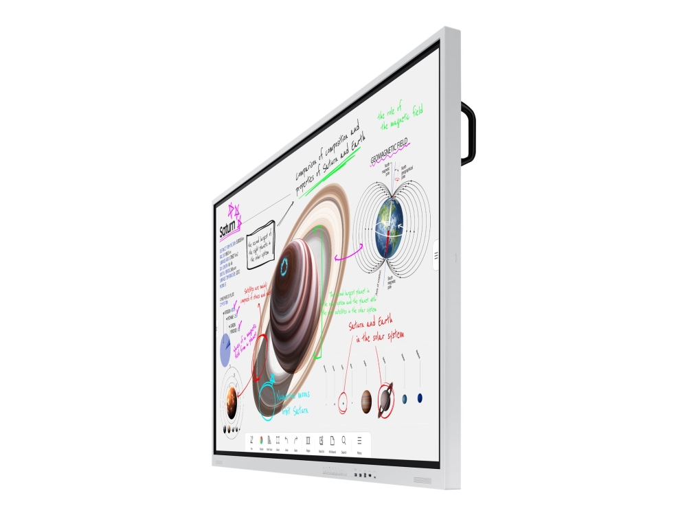 Samsung Flip Pro 75" WM75B 4K UHD infodisplay