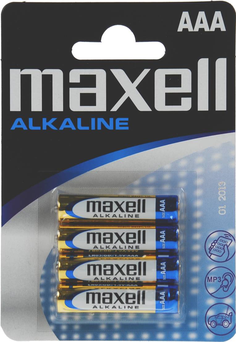 Maxell Batterier - AAA (LR03) - 4-pack, bild 4