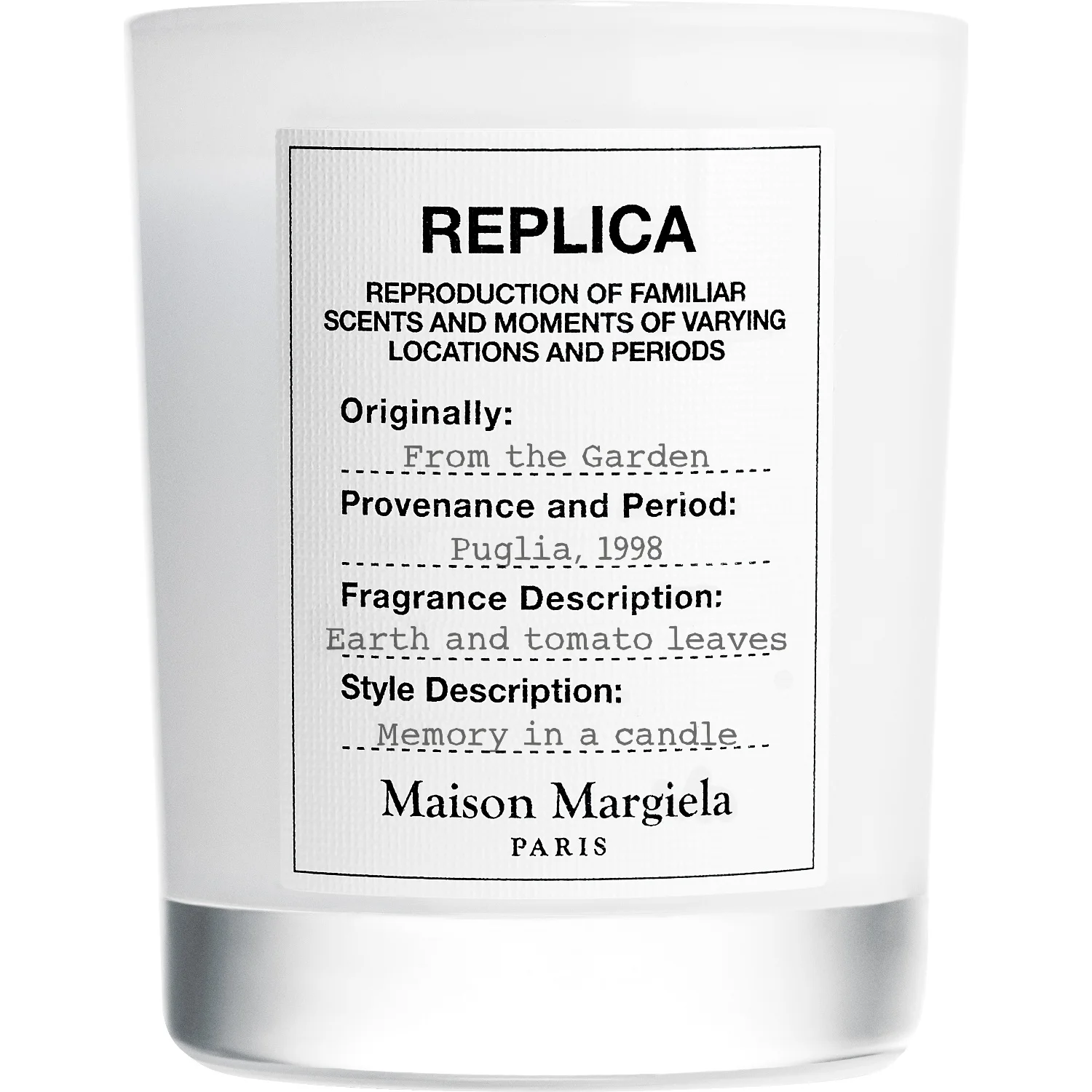 Maison Margiela Replica Candle From The Garden 165 g 165 g