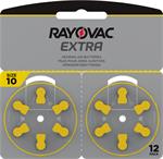 Rayovac Hörapparatsbatterier Gul ZA10 12-pack