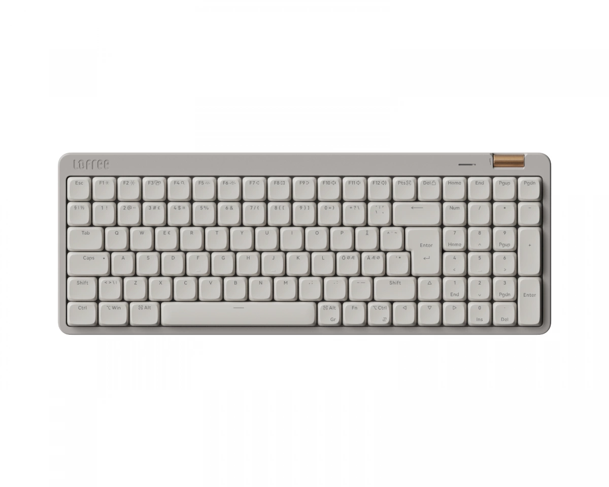 Lofree FLOW Lite 100 trådlöst tangentbord (marmorgrå), bild 4