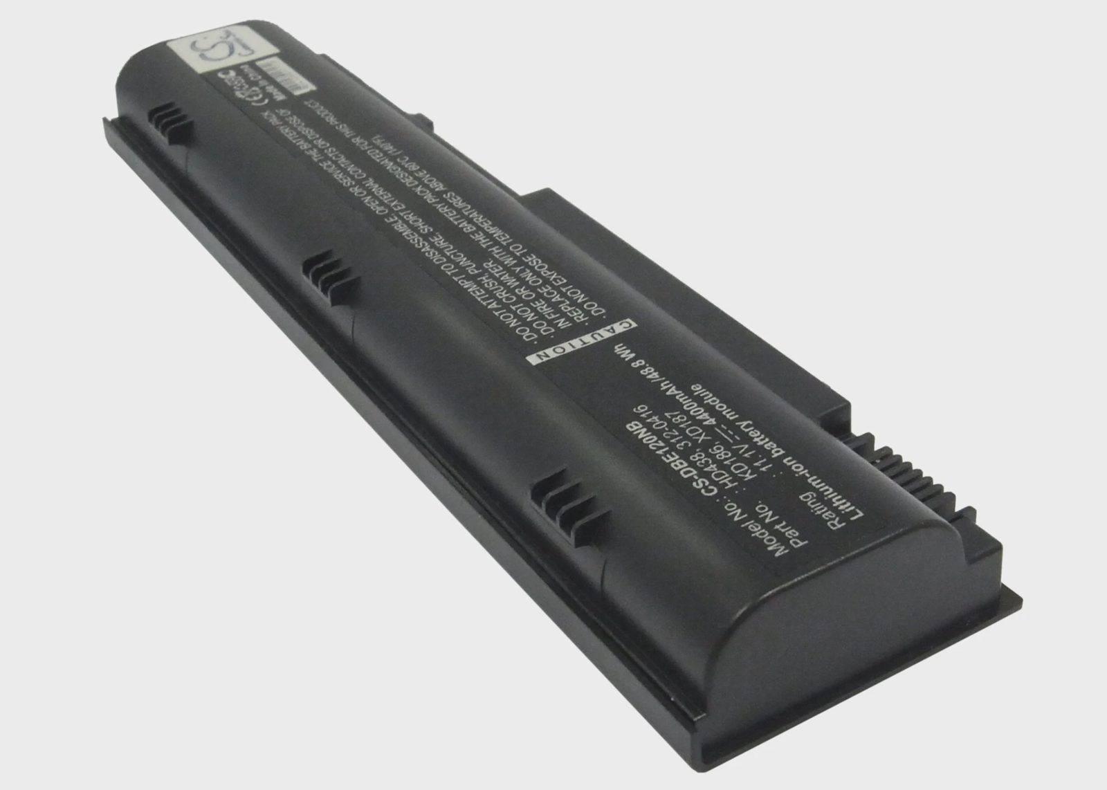 Batteri till Notebook, Bärbar dator för DELL Inspiron 1300, Inspiron B120, bild 2