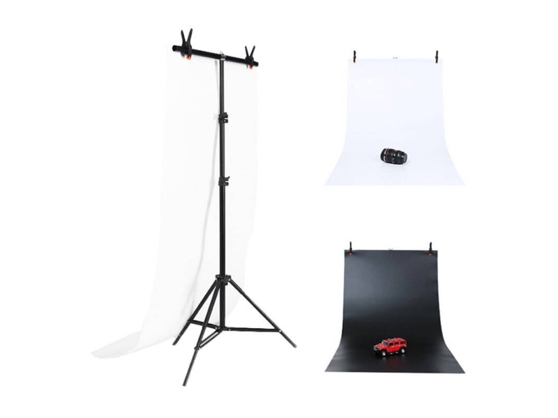 Puluz Photo studio background support 70x200cm + Backdrops 2 pcs DCA0976, bild 4
