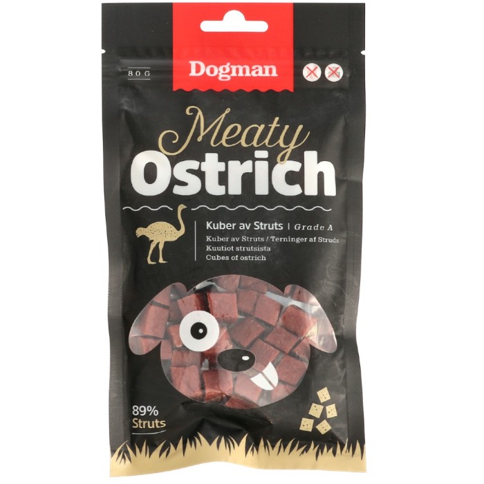 Dogman Kuber av Struts 80 g