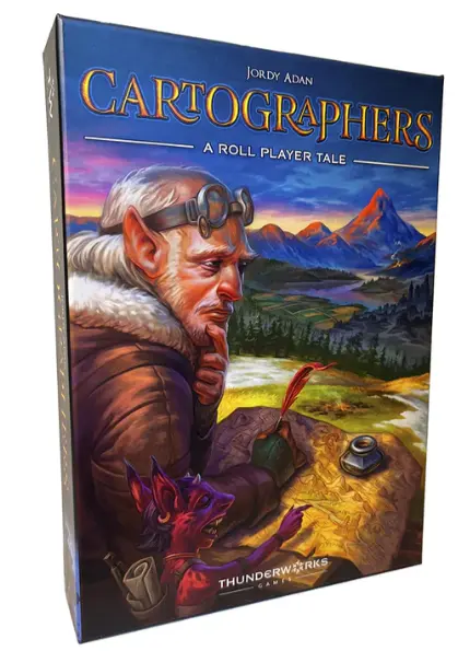 Cartographers A Roll Player Tale Board Game