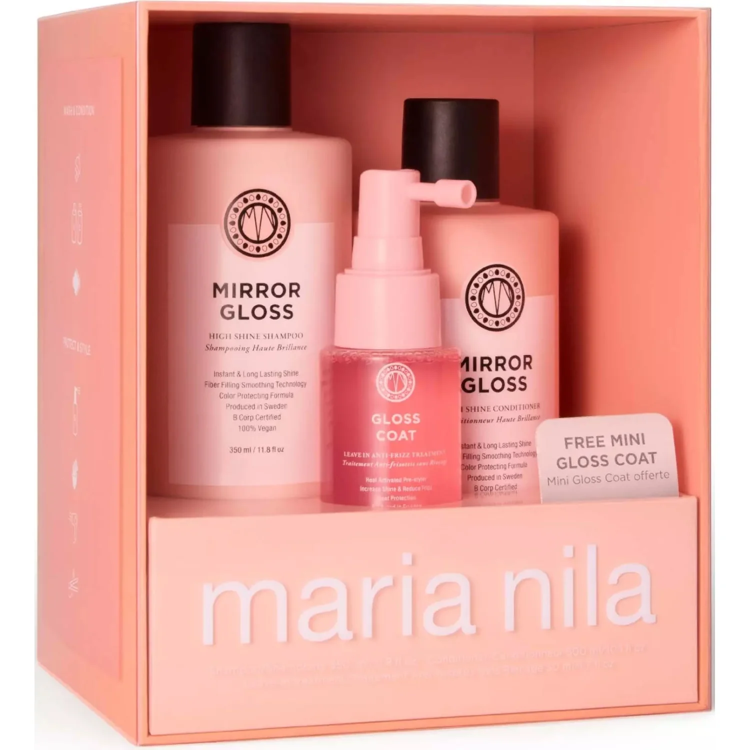 Maria Nila Beauty Box AW26 Mirror Gloss 350ml + 300ml + 50ml 700 ml