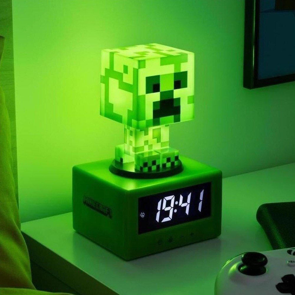 Paladone Creeper Icon Väckarklocka, bild 2