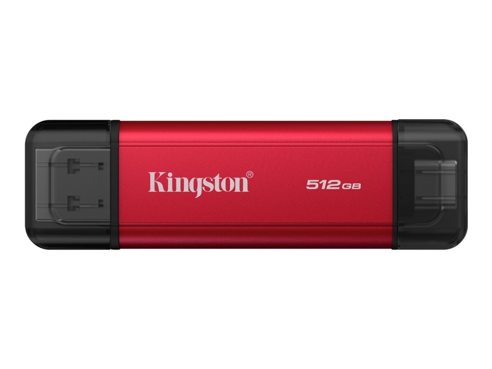 512 GB Kingston Dual Portable SSD, USB-C/USB-A 3.2 Gen.2