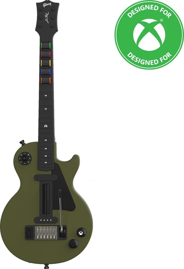 CRKD Gibson Les Paul Olive Drab Pro Edition - Xbox & PC