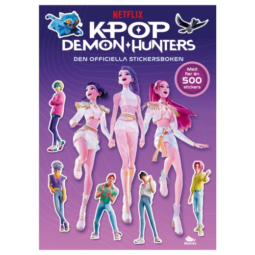 K-Pop Demon Hunters Klistermärkesbok