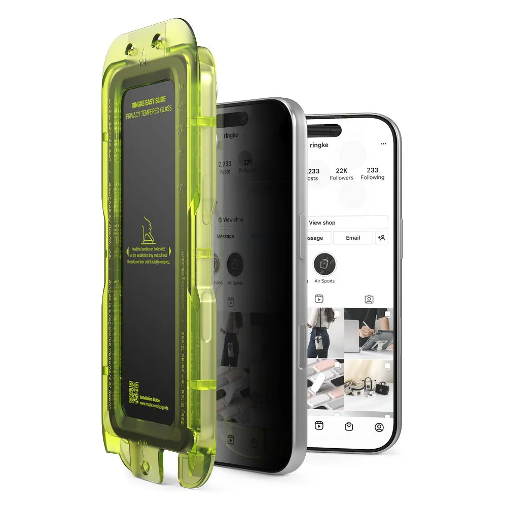 Ringke Easy Slide 2-pack Skyddsglas för iPhone 17 Pro Max, bild 2